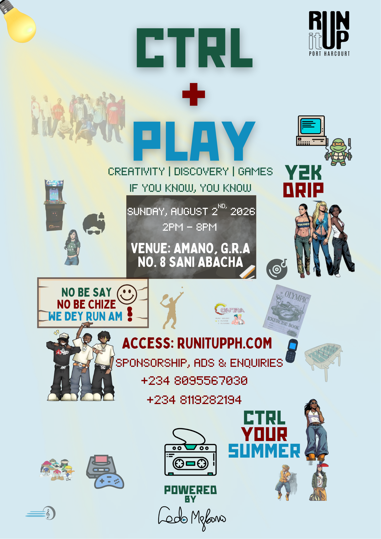 CTRL+PLAY 2026 y2k drip